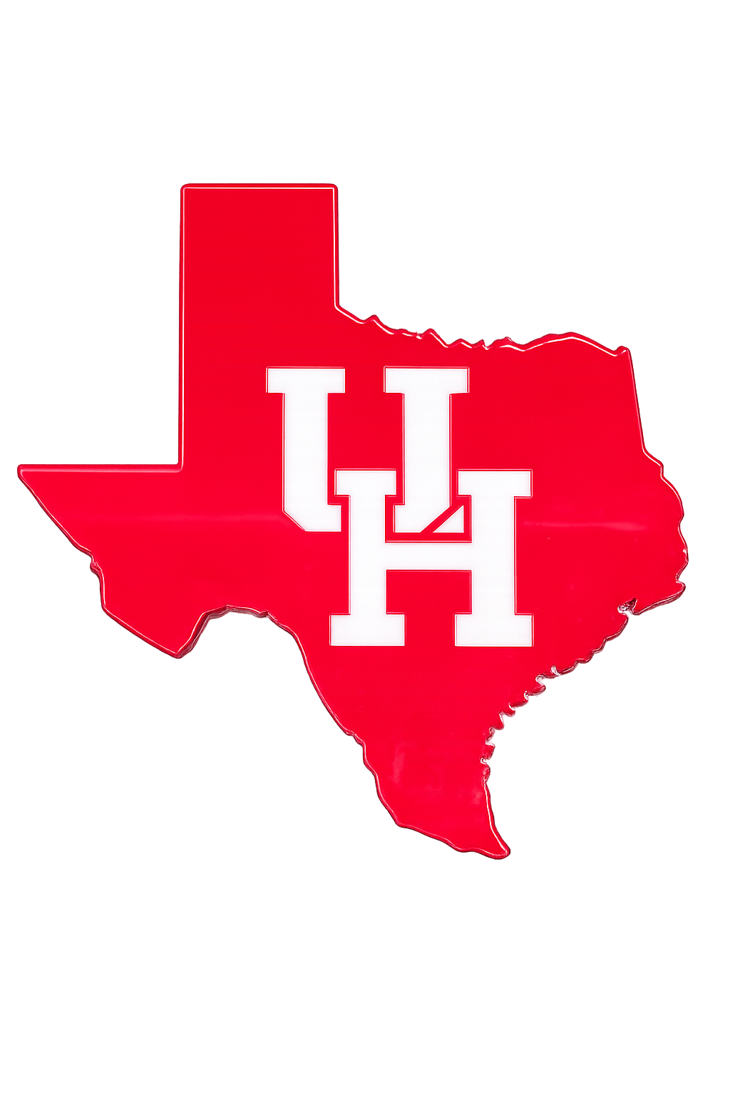 University of Houston epoxy wall art
