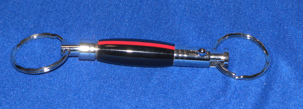 Detachable Keyring, Thin Red Line