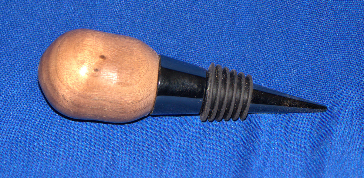 Bottle Stopper, Light Wood
